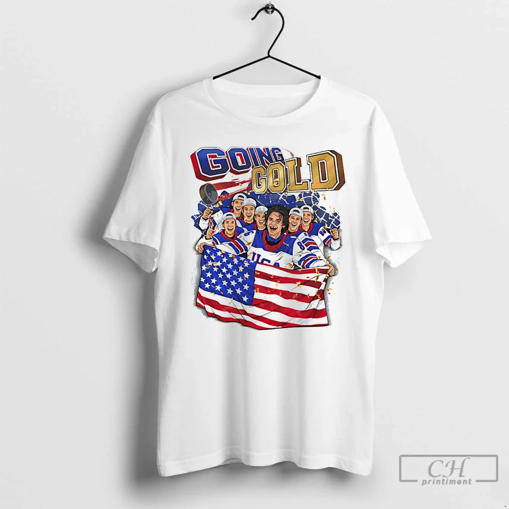 Classic Usa Hockey Going Gold Olympic Champions 2026 Paint