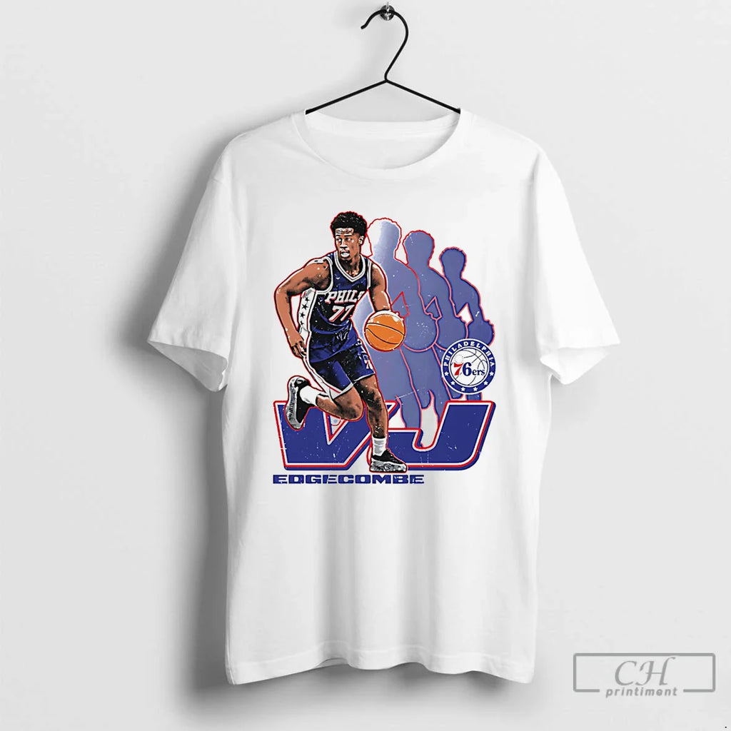 Classic Vj Edgecombe Philadelphia 76ers Retro Signature
