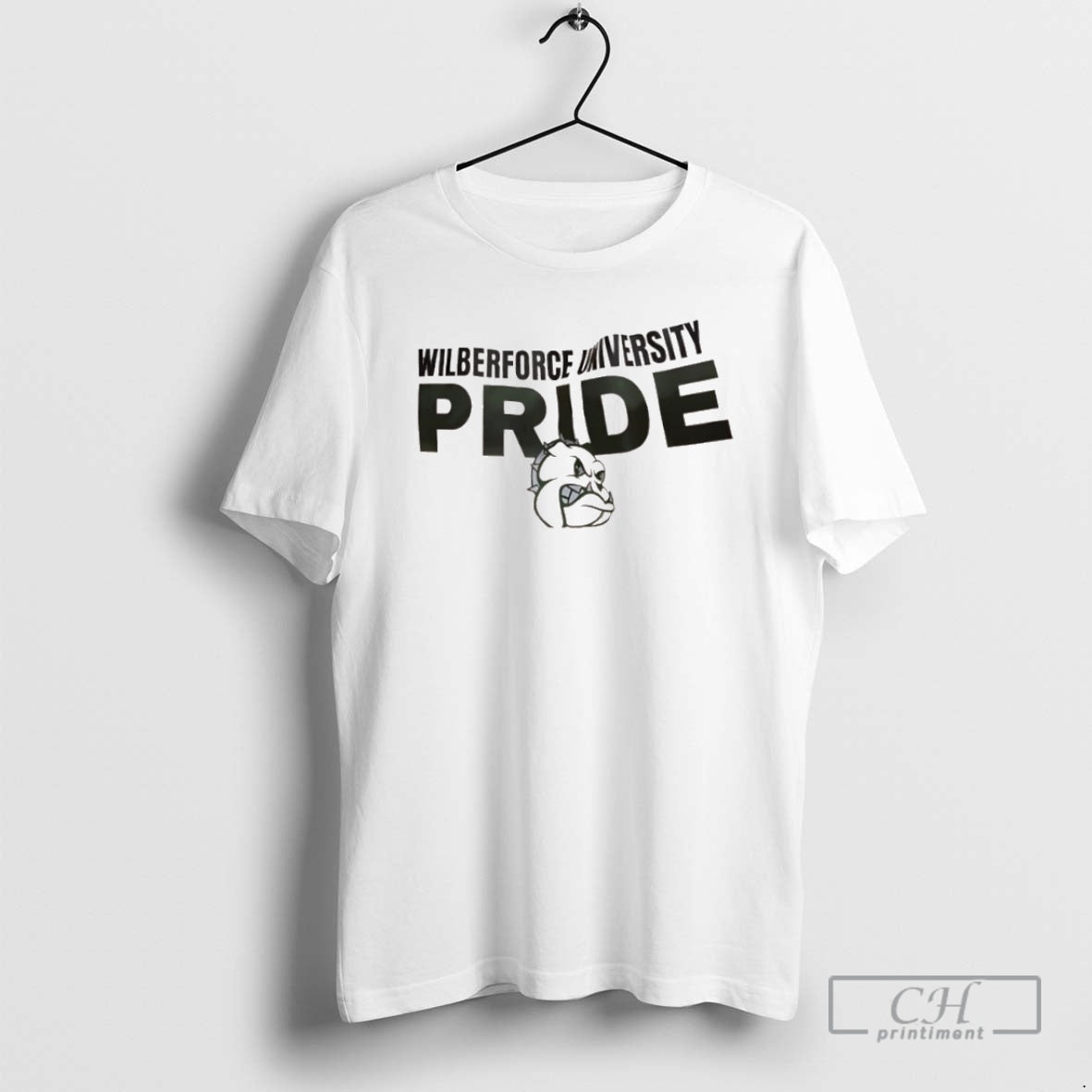 Classic Wilberforce University Pride Bulldog Shirt Sweater