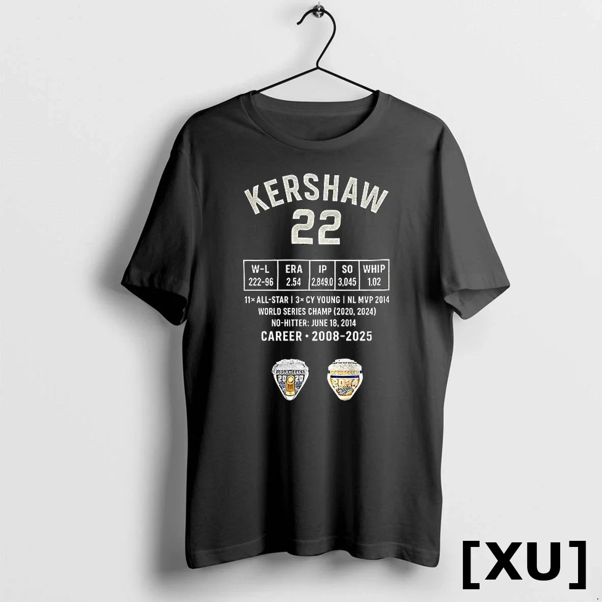 Clayton Kershaw Dodgers Baseball Career 2008 2025 Tshirts Sweater