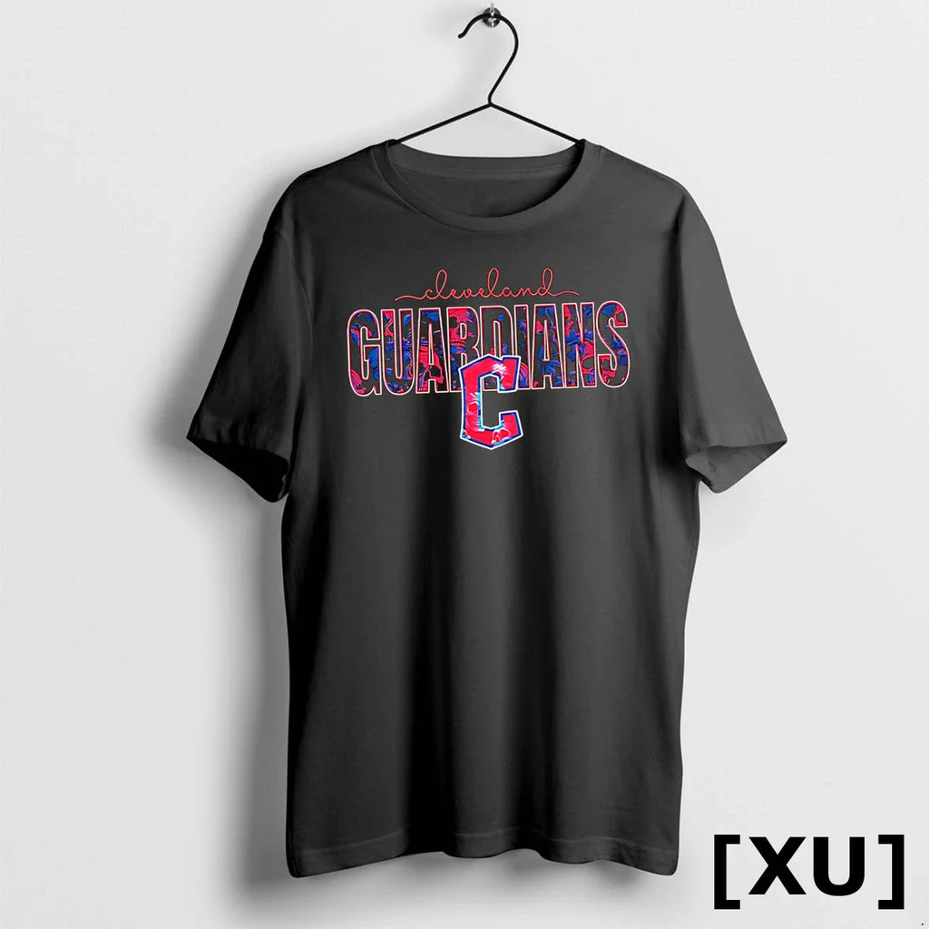 Cleveland Guardians Skulls Floral Graphic Baseball Tshirts Sweater