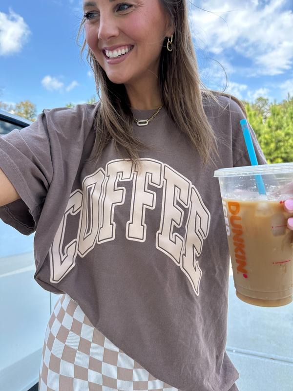 'Coffee' PUFF T-Shirts