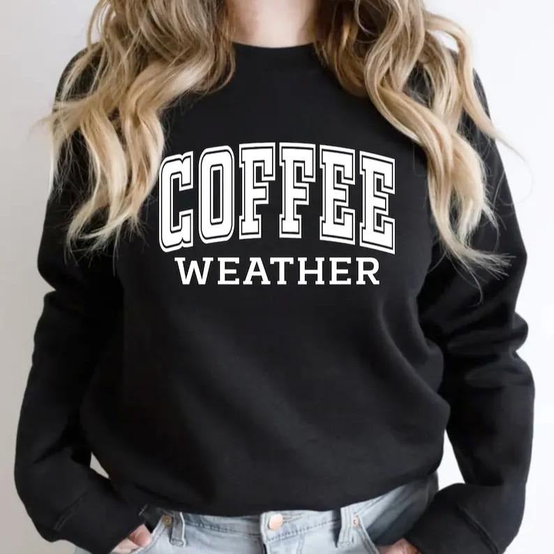 Coffee Weather Cotton Comfort T-Shirts