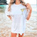 Colorful Margarita Sippin' Patch DTF Transfers THIS IS NOT SHIRT T-Shirts