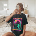 Comfort Colors Neon Moon Casual Cotton Short Sleeve "As Long As There'S Light" Loose Fitting Summer Top Womenswear Streetwear T-Shirts