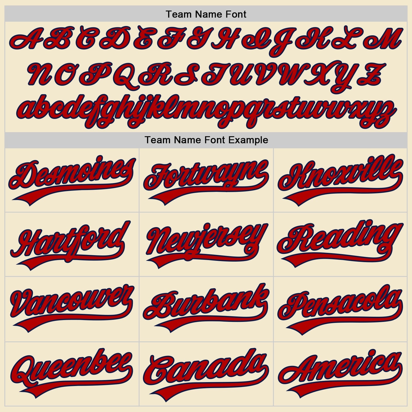 Custom Cream Red-Navy Authentic Throwback Baseball Jersey