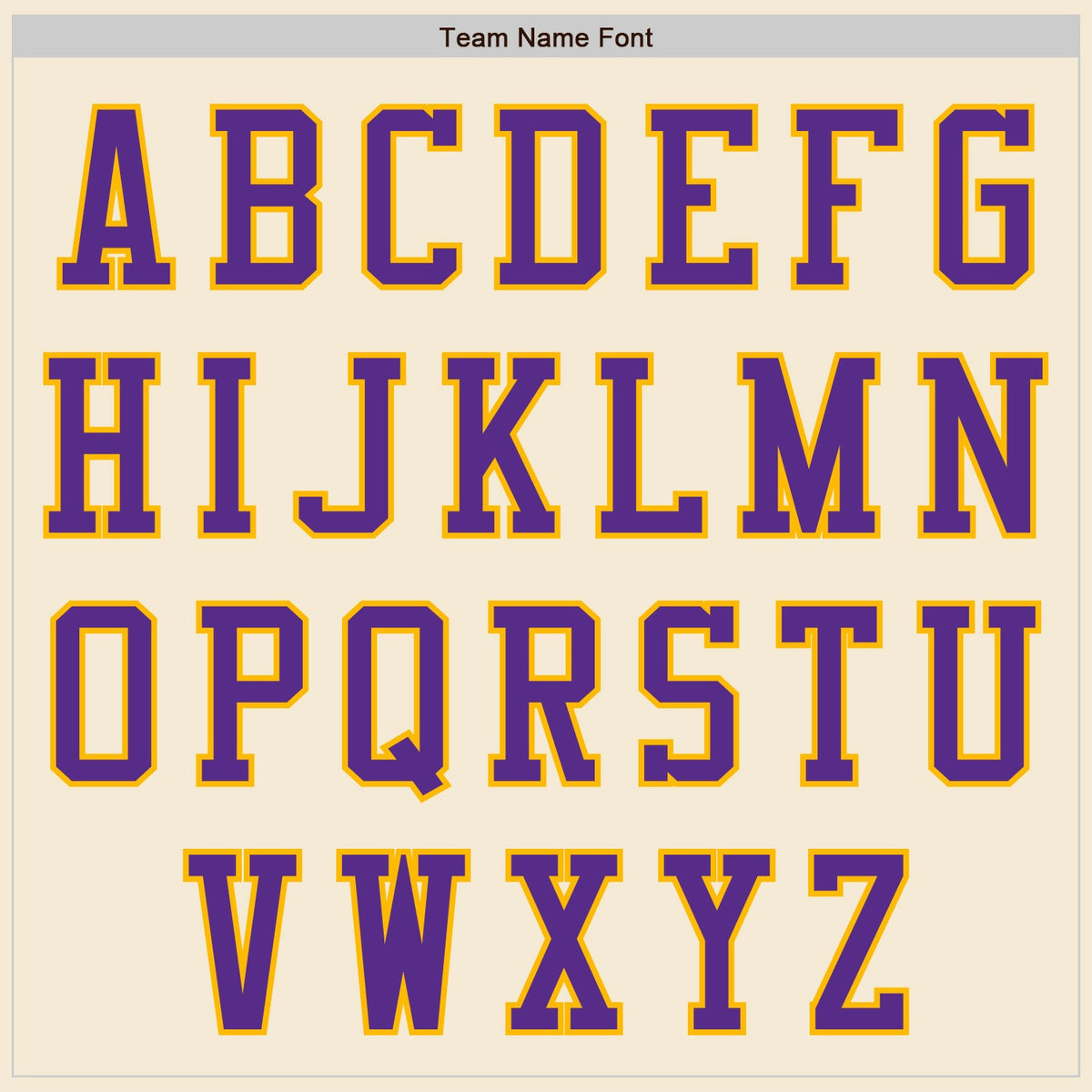 Custom Cream Purple-Gold Authentic Baseball Jersey