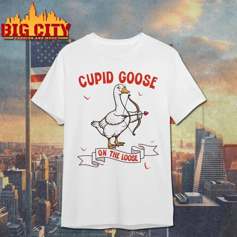 Cupid Goose Valentine’s Day 2026 t-shirt
