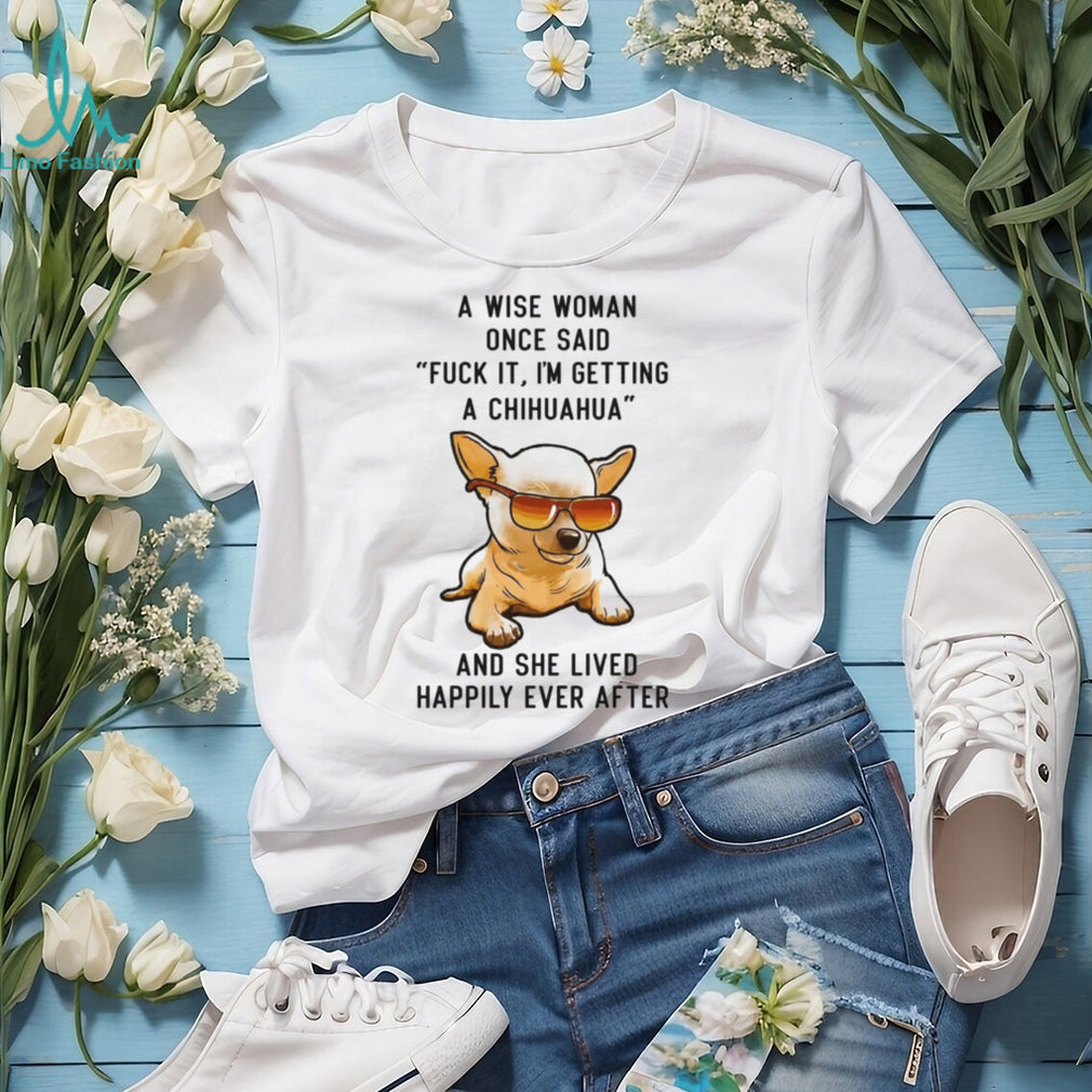 Cute Chihuahua Dog Sunglasses Funny Animal Lover Shirt