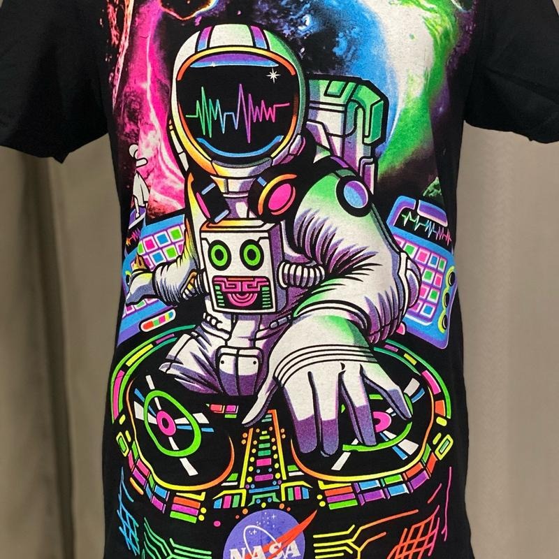 DJ Cotton Black T-Shirts