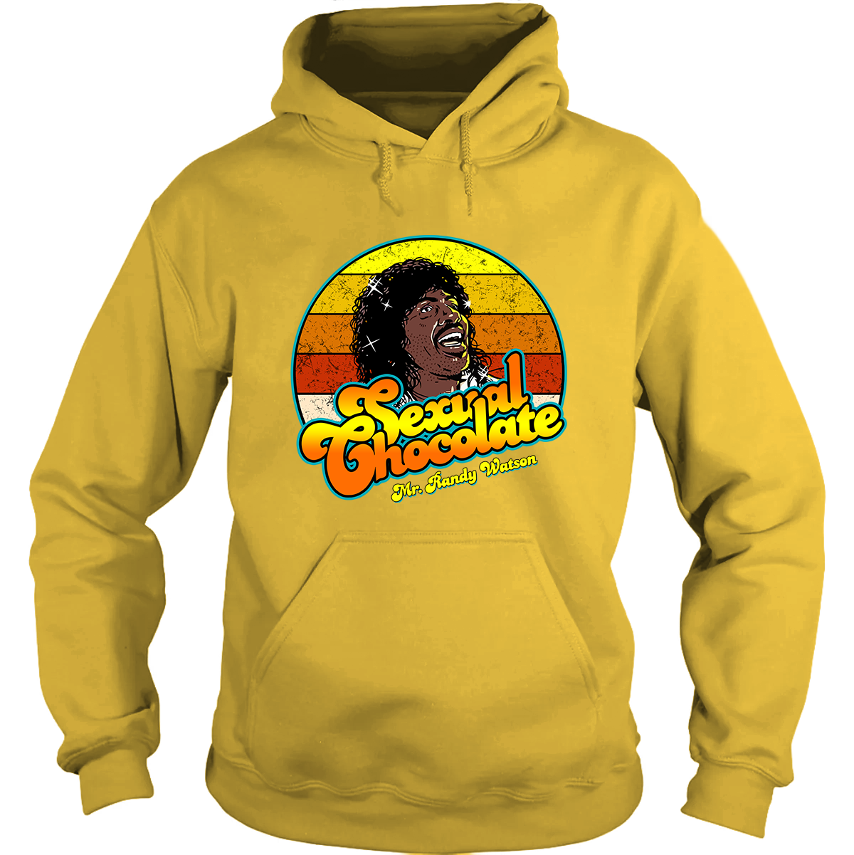 Randy Watson Sexual Chocolate Retro Hoodie