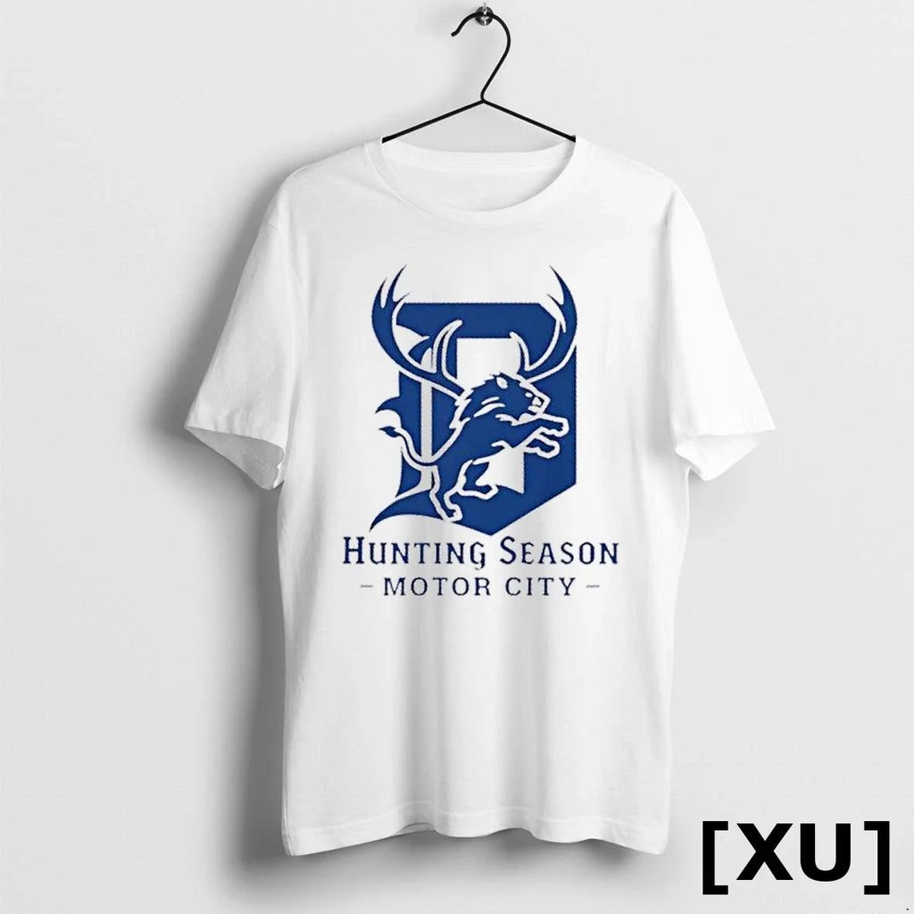 Detroit Lions Hunting Season Motor City Tshirts Sweater