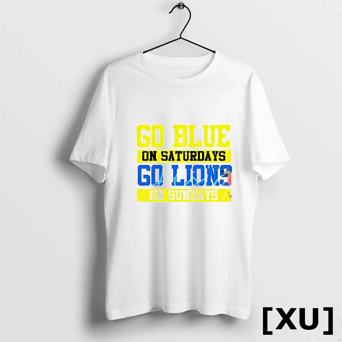 Detroit Lions Go Blue On Saturdays Go Lions On Sundays Tshirts Sweater