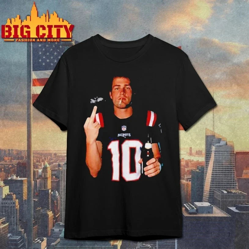 Drake Maye Middle Finger t-shirt