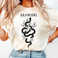 Dramione Manacled Shirt Wizard School Vintage Fanfiction Booktok Bookish Dark Academia Readers T-Shirts