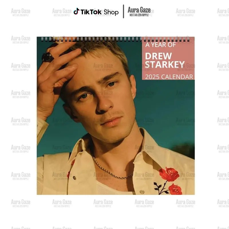 Drew Starkey 2025 Wall Calendar Planner Outerbanks OBX Unique Her Drew Starkey Celebrity Celebrity Crush Merchstyle{N002}2 T-Shirts