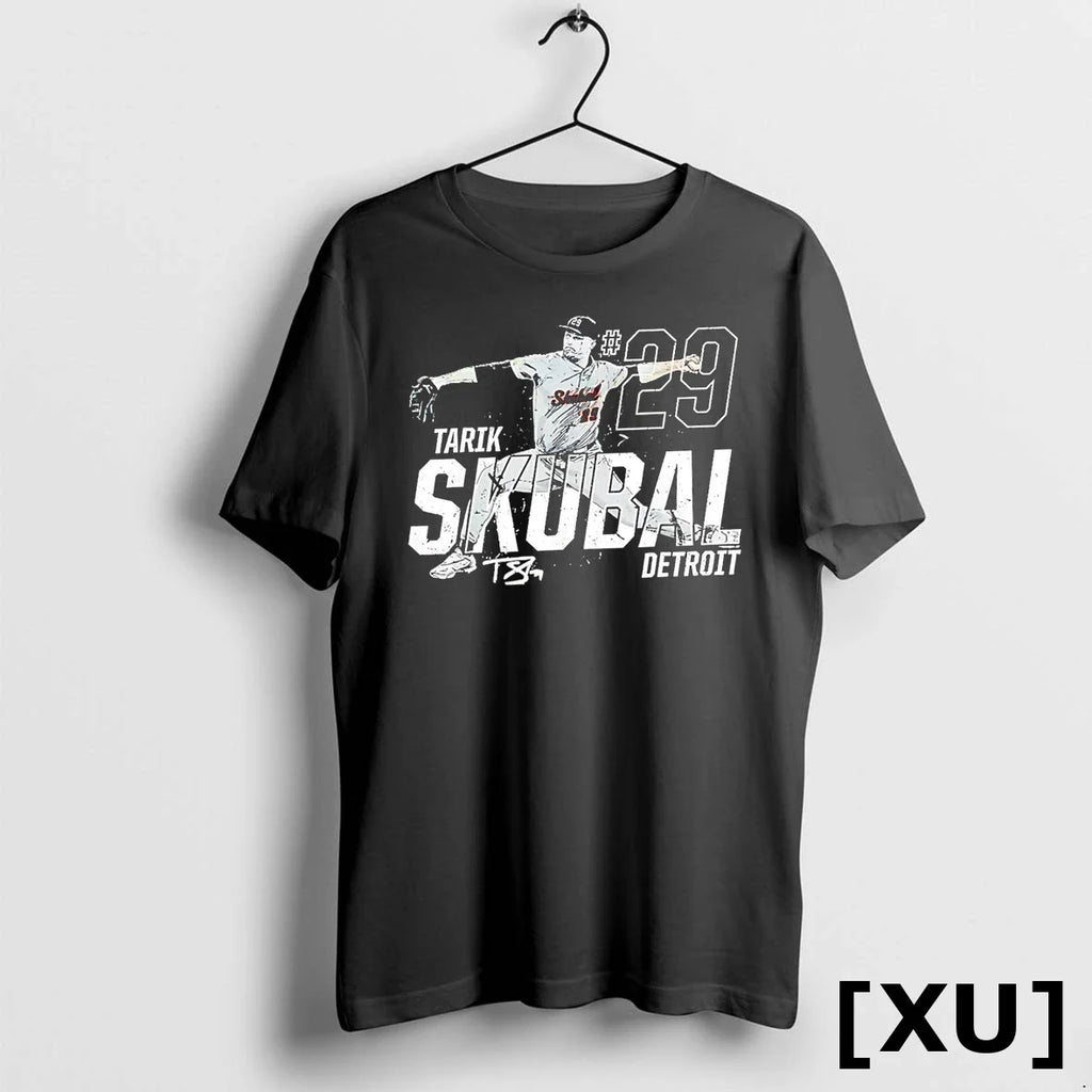 Dynamic Pose Tarik Skubal Detroit Baseball Player Tshirts Sweater