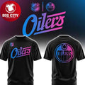 Edmonton Oilers Cyberpunk Vibe 2026 Night Two Sided Shirt