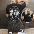 El.Der Emo Club Was Never Phase Shirt Emo Emo Is Not Dead Emo Scene Shirt Alternative Casual Cotton Fabric T-Shirts