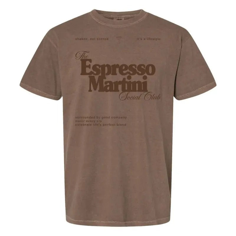'Espresso Martini Social Club' T-Shirts