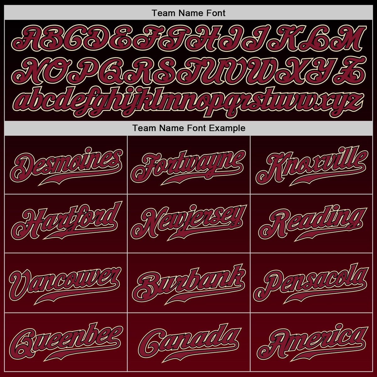 Custom Black Crimson-Cream Authentic Fade Fashion Baseball Jersey