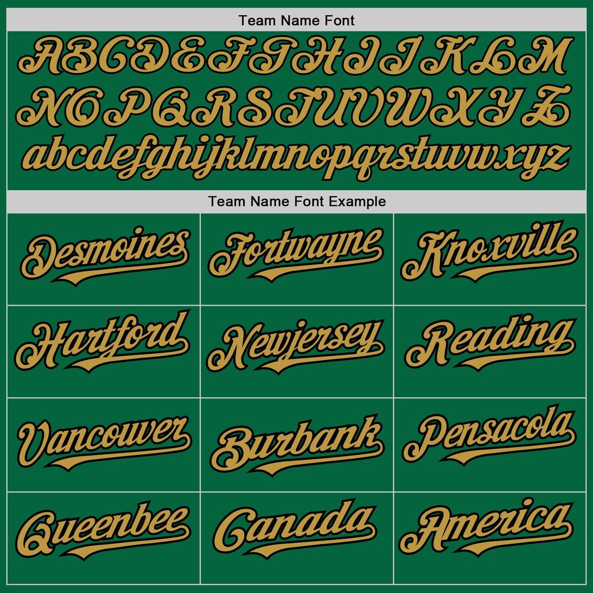 Custom Kelly Green Pinstripe Old Gold-Black Authentic Fade Fashion Baseball Jersey