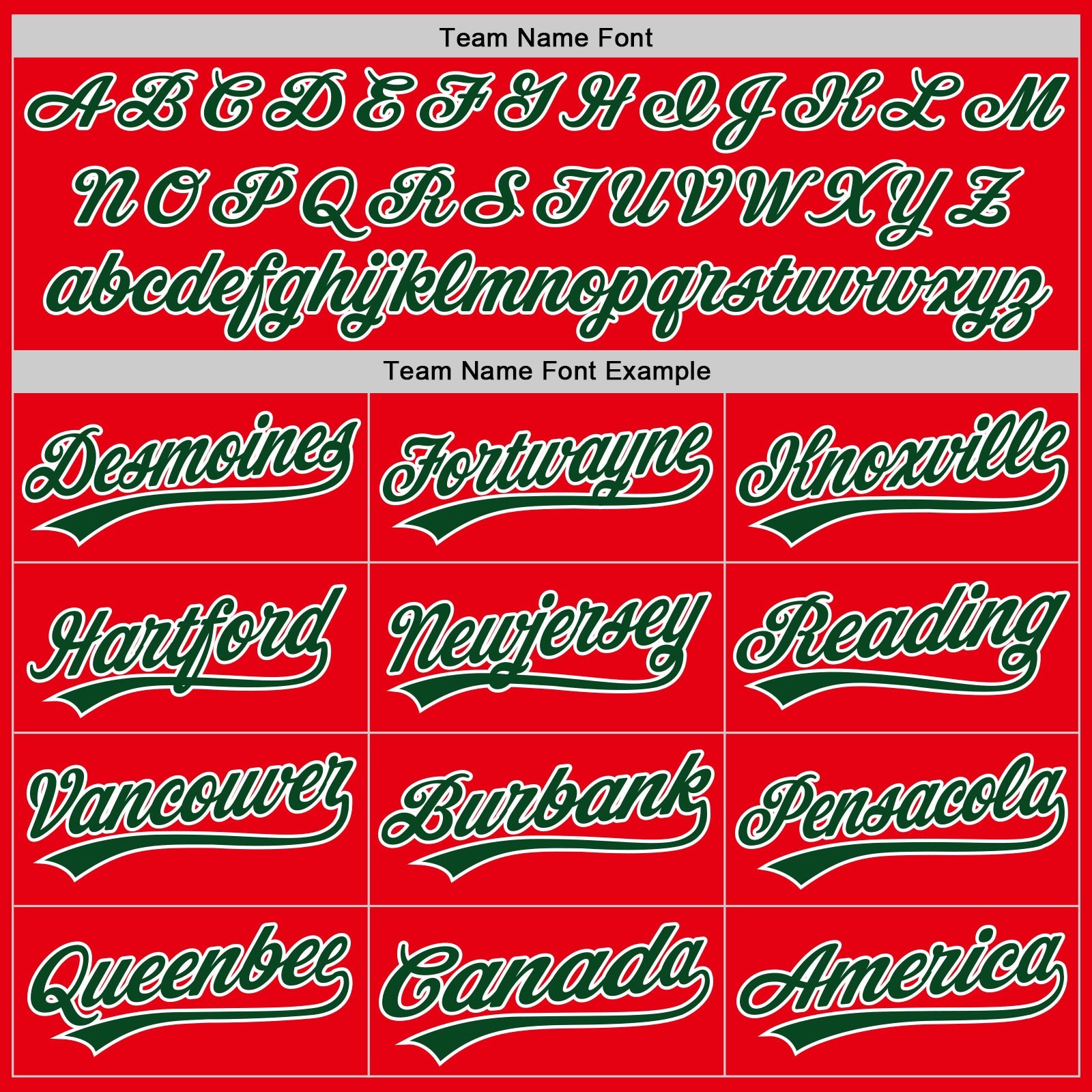 Custom Fire Red Green-White Authentic Baseball Jersey