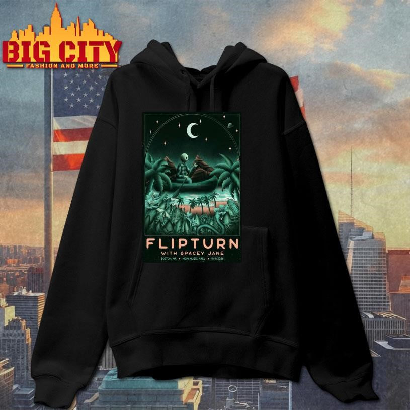 Flipturn MGM Music Hall Boston Massachusetts June 4 2026 Poster Shirt