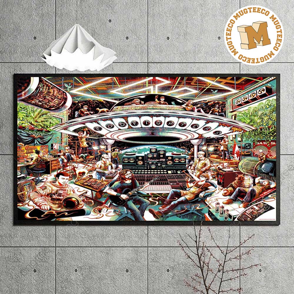 Foofighters Toronto ON 2026 Event Poster At Rogers Stadium On August 4 2026 Home Decor Poster Canvas