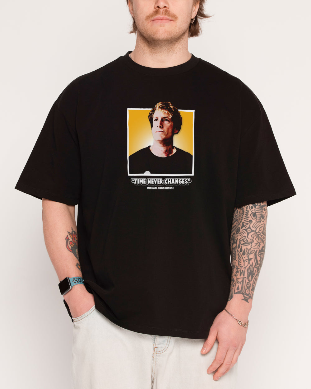 Time Never Changes Oversized Tee