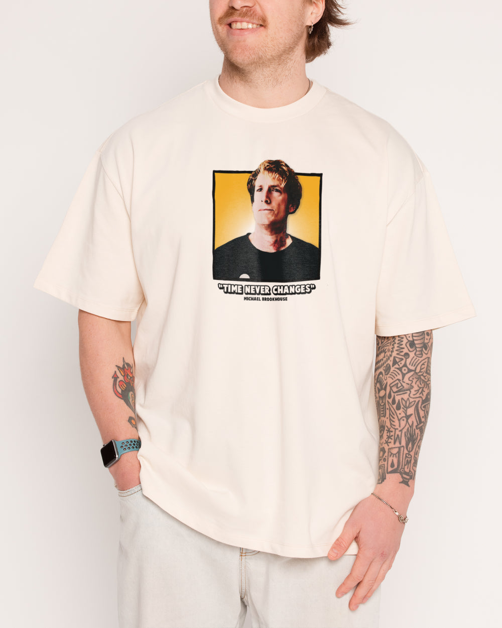 Time Never Changes Oversized Tee