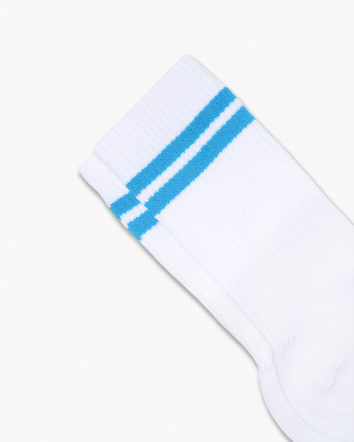 Blue Collegiate Stripe Socks