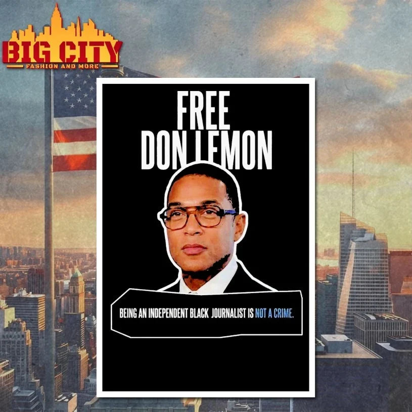 Free Don Lemon Being An Independent Black Journalist Is Not A Crime t-shirt