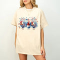Funny 4th July Shirt Chicken Shirt Independence Day Shirt Usa Flag Shirt Patriotic Shirt Freedom Shirt Fourth July Funny Farmer Farm T-Shirts