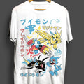 Funny Anime Anime White Shirt All Size T-Shirts