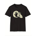 Funny Gesture Print Casual Comfy Crew Neck Short Sleeve Top Summer Daily Made USA T-Shirts