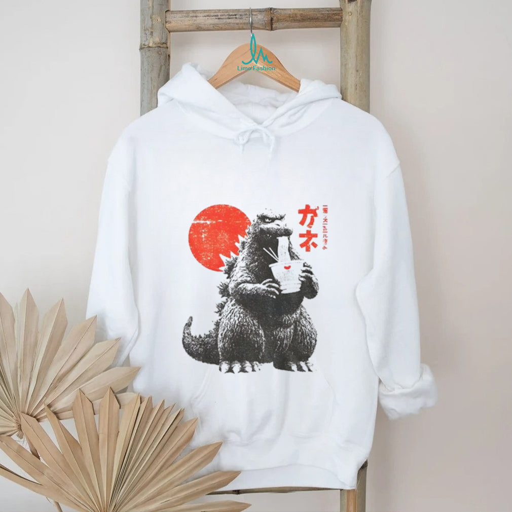 Funny Godzilla Ramen Japanese Food Lover shirt