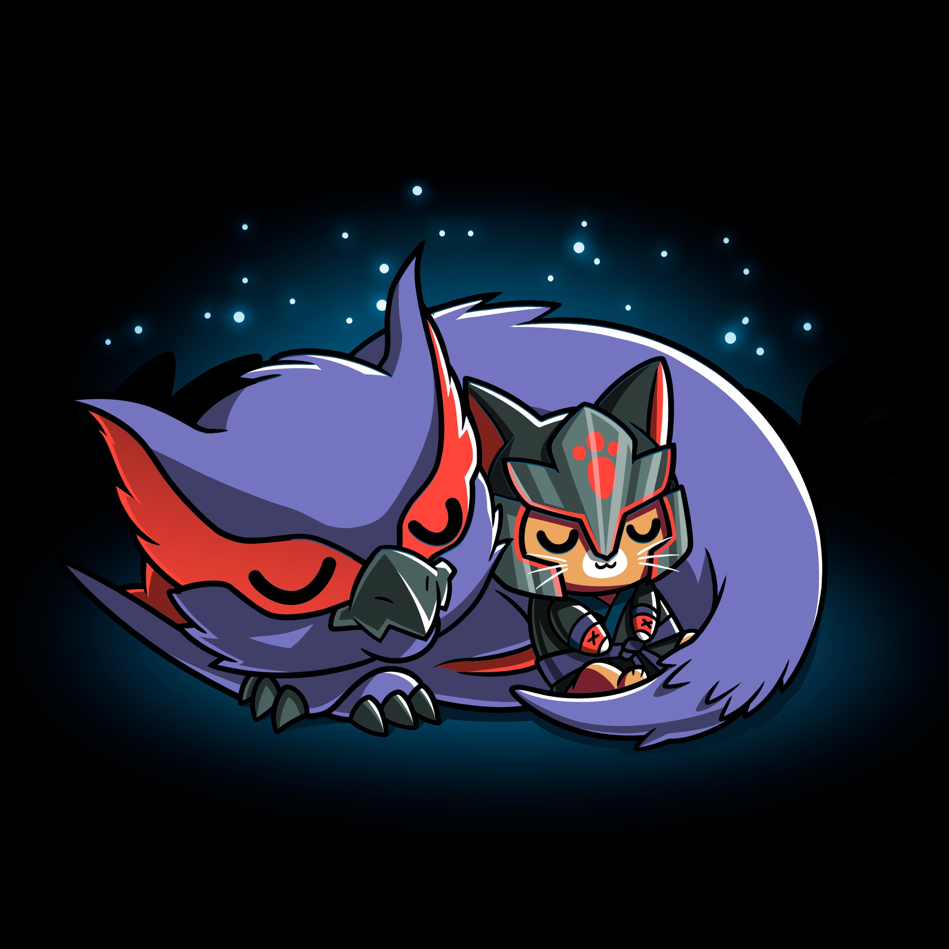 Nargacuga & Palico Snuggles