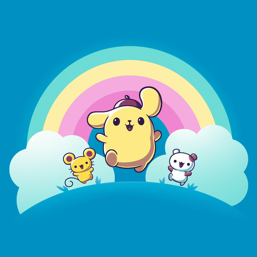 Pompompurin, Scone, and Muffin