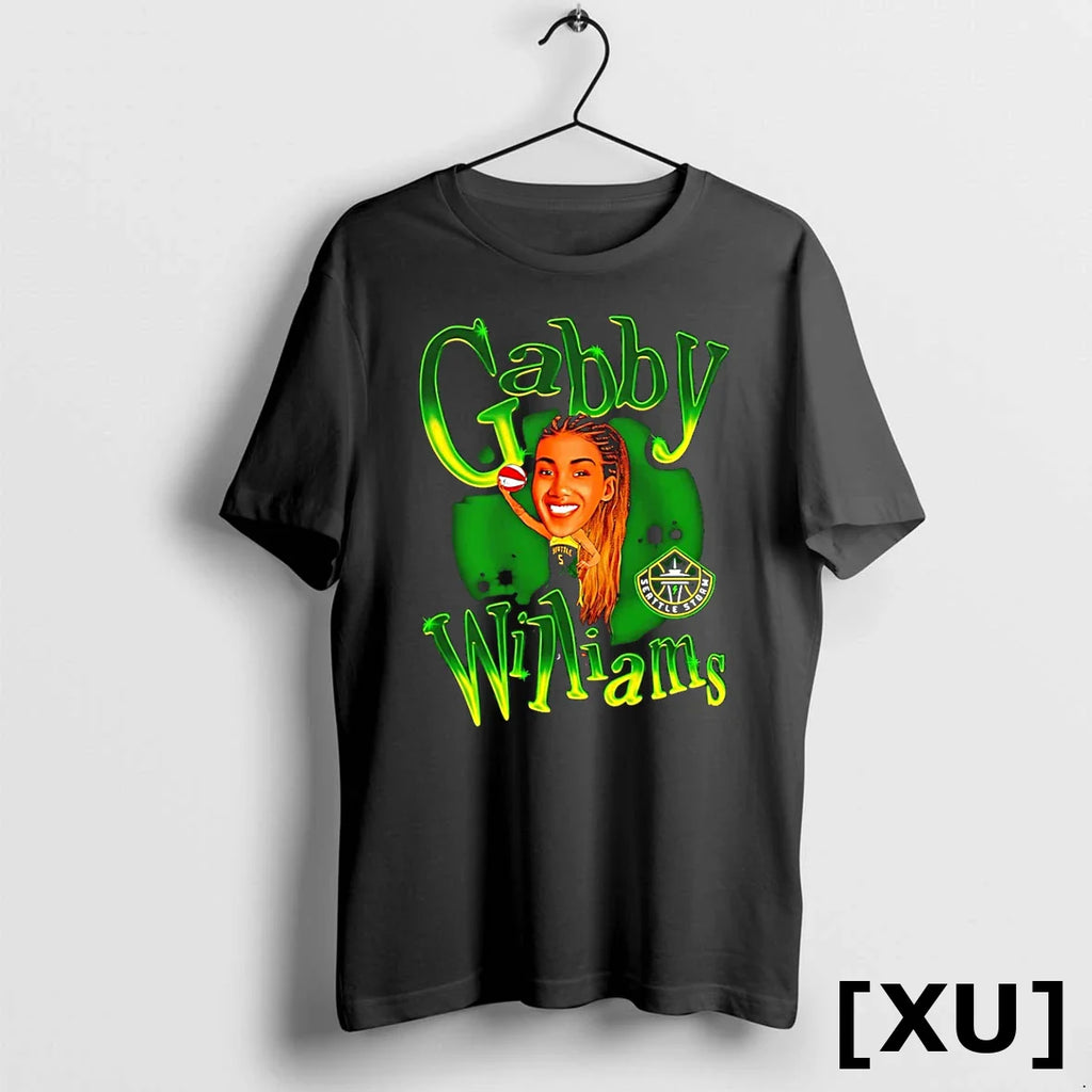 Gabby Williams Seattle Storm Caricature Tshirts Sweater