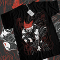 Garou S 4XL One Punch Shonen King Horror Anime Manga Black Shirt S 4XL T-Shirts