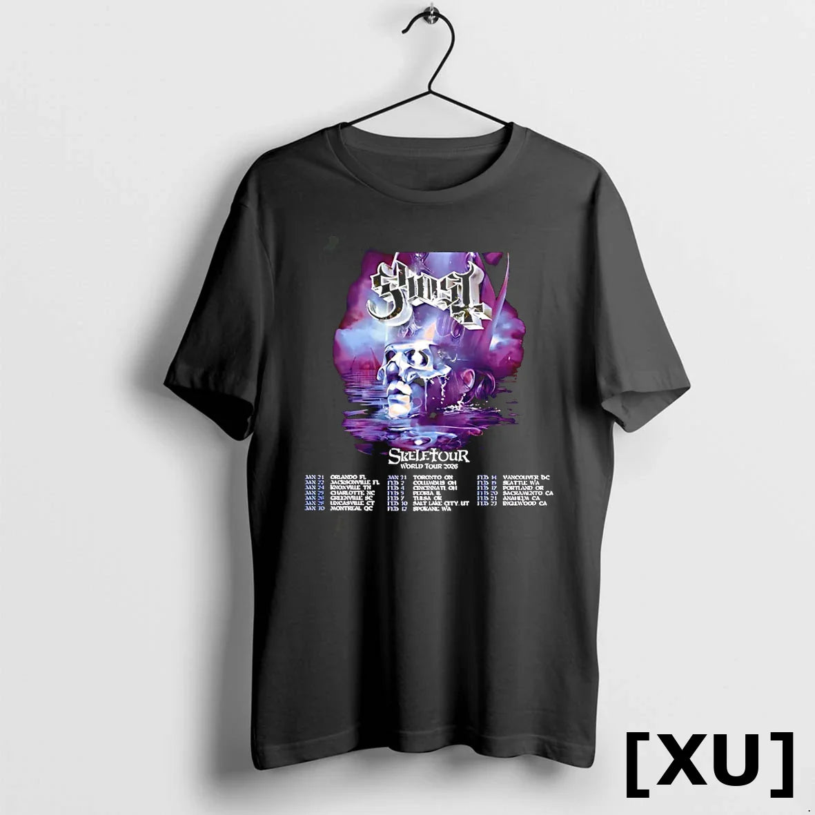 Ghost Skeletour World Tour 2026 Tshirts Sweater