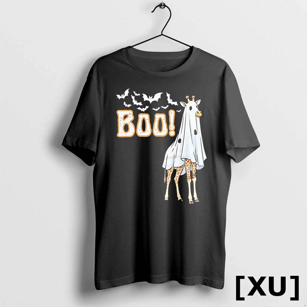 Ghost Giraffe Boo Halloween Tshirts Sweater