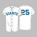 Giants San Jose State Night Jersey 2025 Giveaways - Grishko.com