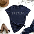 Gildan Minimalist Medical Shirt Floral Nurse Fitted Short Sleeve Crew Neck Cotton Top Summer Autumn Spring Winter Casual T-Shirts