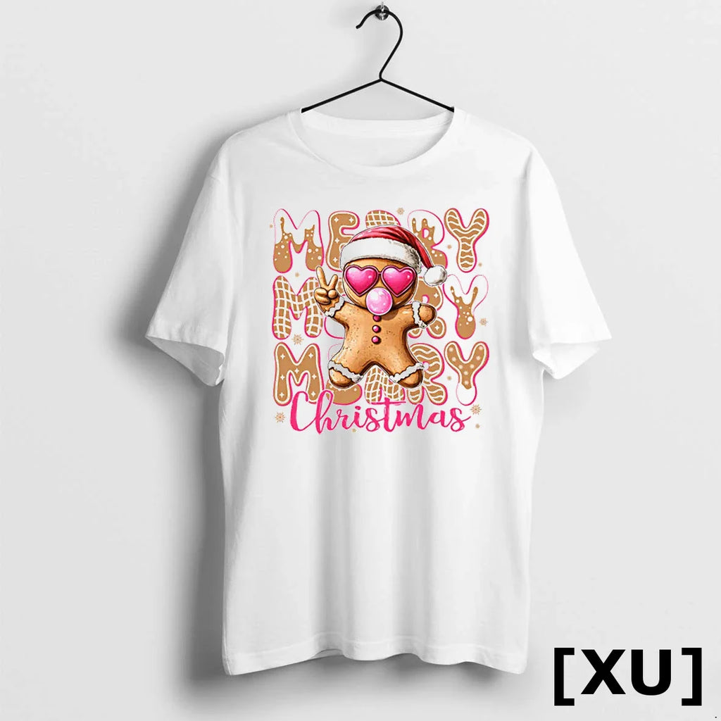 Gingerbread Merry Christmas Cute Tshirts Sweater