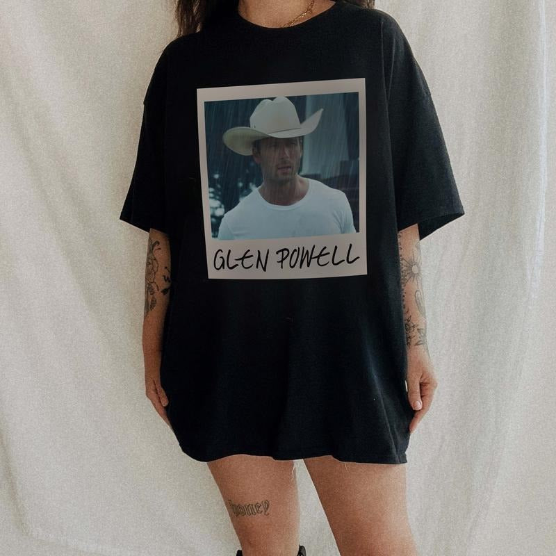Glen Powell Cowboy T-Shirts