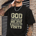 God Wants Full Custody Not Just Weekend Visits Casual Crew Neck Short Sleeve Tops T-Shirts
