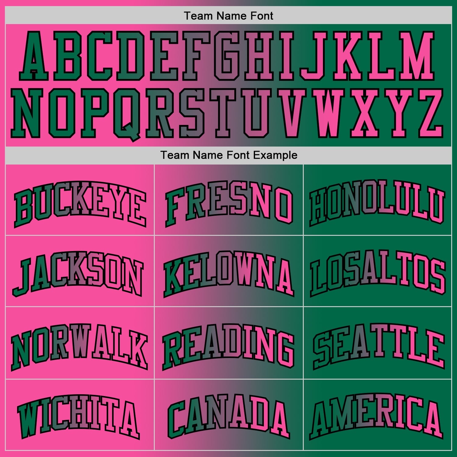 Custom Kelly Green Pink-Black Authentic Gradient Fashion Basketball Jersey