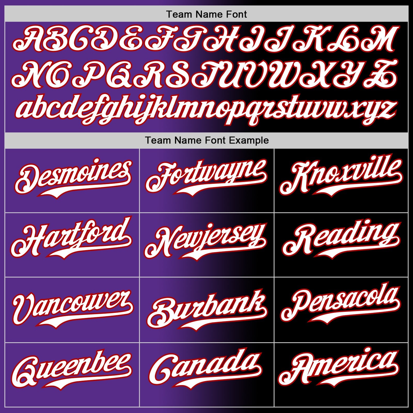 Custom Black White Purple-Red Authentic Gradient Fashion Baseball Jersey